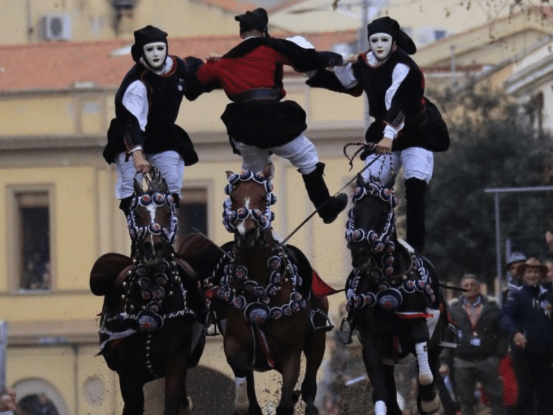 Sartiglia a Oristano: le Pariglie