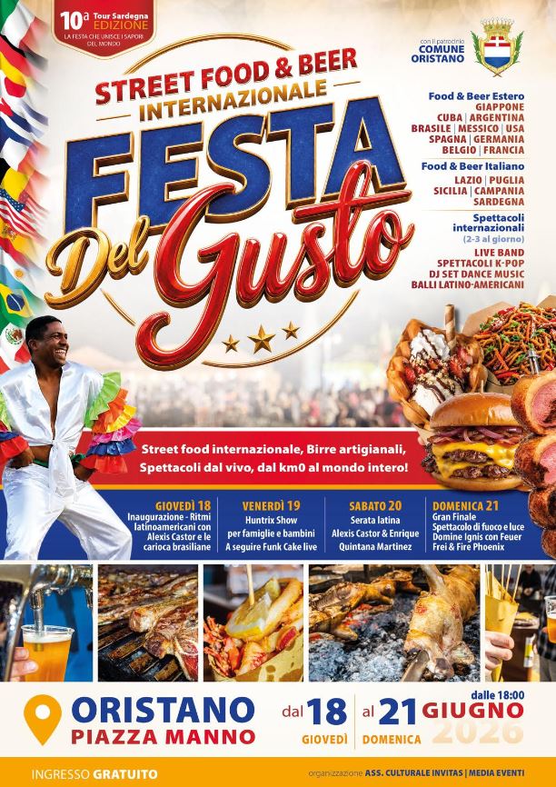 FESTA DEL GUSTO INTERNAZIONALE 2026
